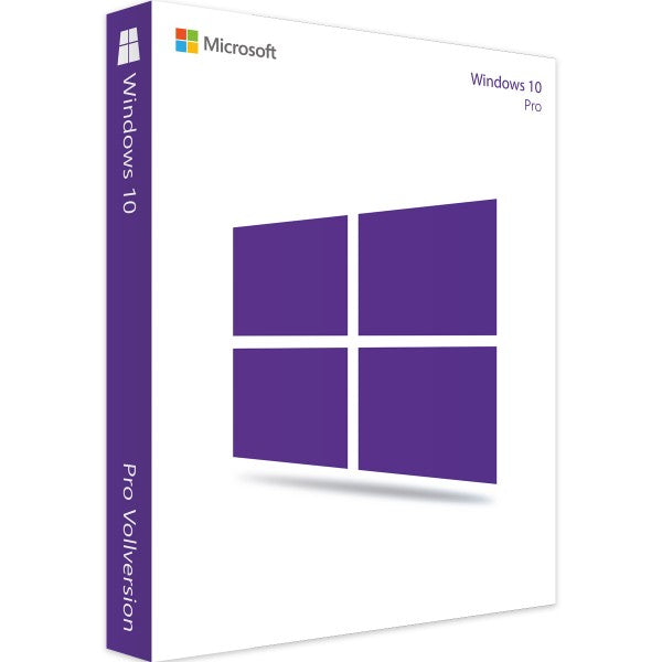 Microsoft Windows 10 Pro Professional For 32 or 64 Bit Processor 