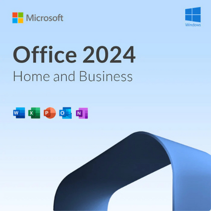 Microsoft Office Home and Business 2024 For Windows or MAC